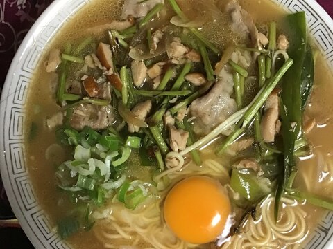 具沢山のおうちラーメン